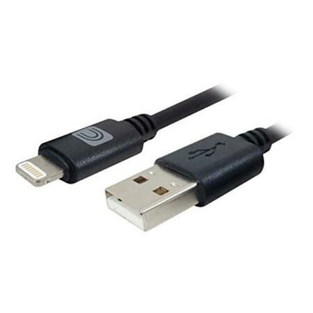 COMPREHENSIVE CABLE Lightning Male to USB A Male Cable, Black LTNG-USBA-10PROBLK
